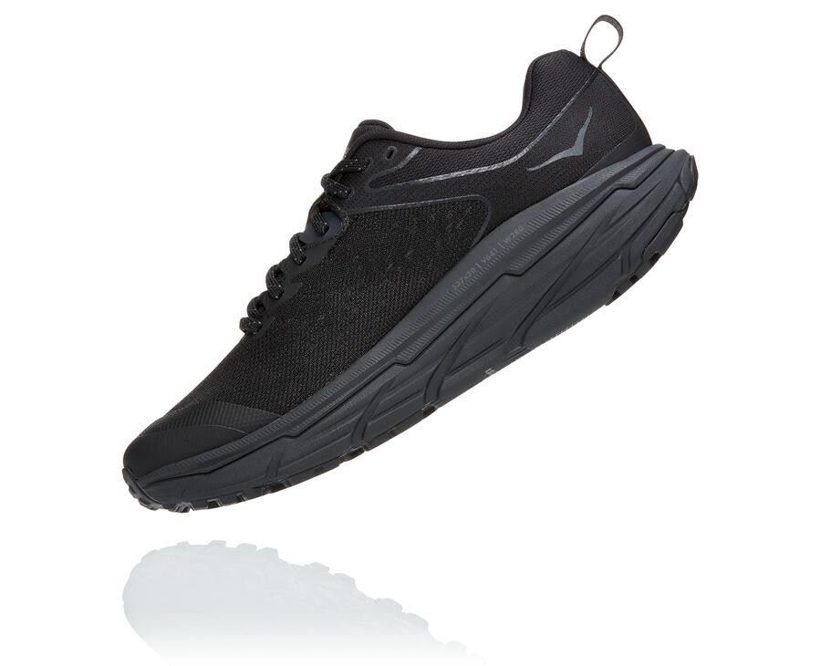 Hoka Australia One One Challenger ATR 6 - Mens Trail Shoes Black - KYERD-9250